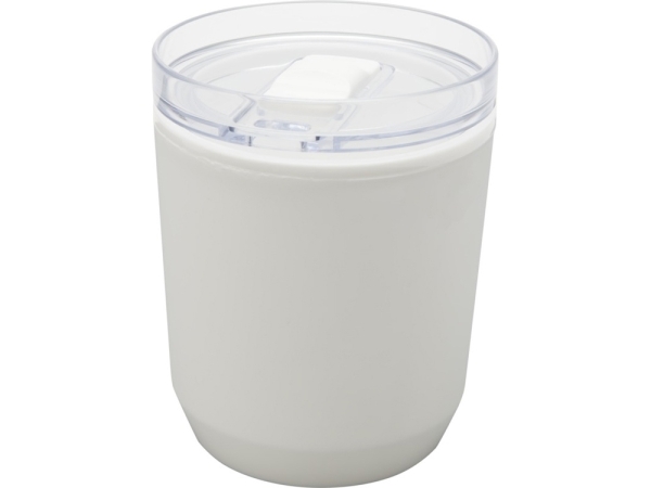 Hudson кружка из переработанного пластика с двойными стенками объемом 180 мл, белый