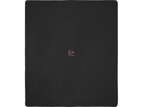 Huggy флисовое одеяло 220x250 см - сплошной черный