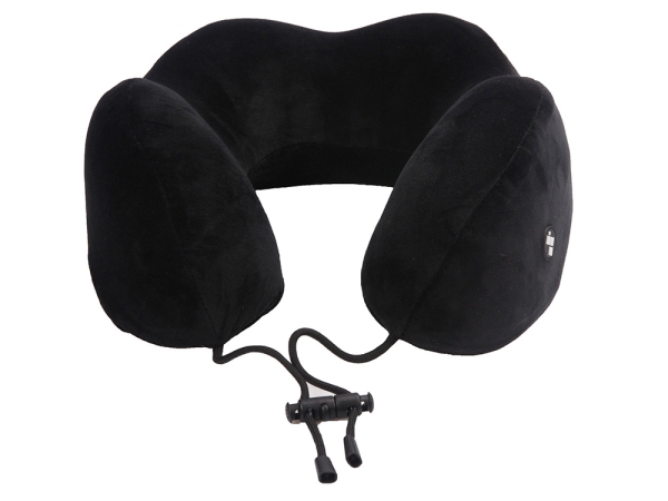 Подушка для путешествий с эффектом памяти Мемо "Bluewinder" Black