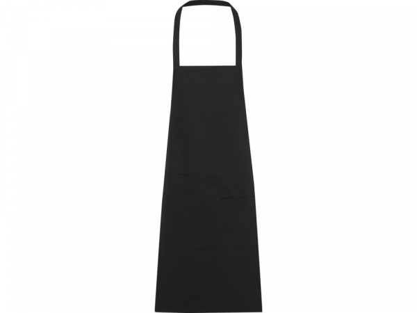Khana Хлопковый фартук плотностью 280 г/м2, черный