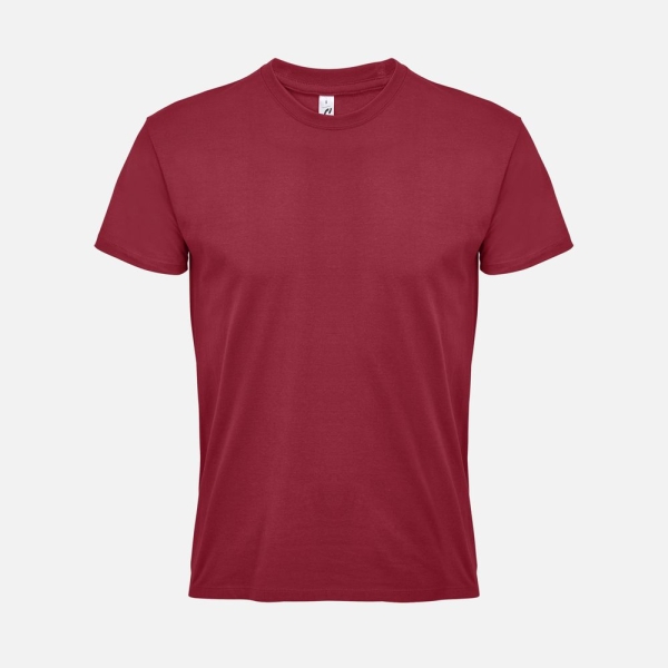 Футболка Imperial 190, красная (бургунди)