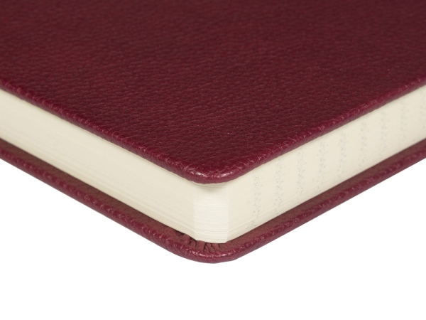 Ежедневник А5 датированный "Megapolis Loft" на 2026, бордовый