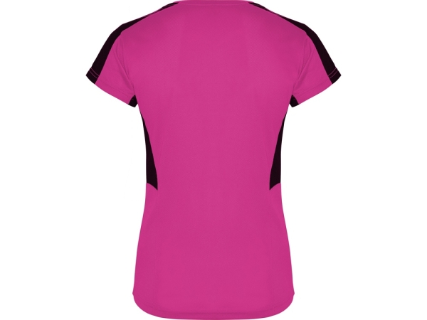 Футболка "Suzuka" женская, яркая фуксия /черный