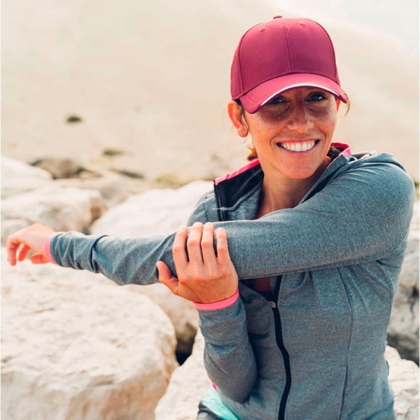 Бейсболка "ESTORIL", 6 клиньев, застежка на липучке