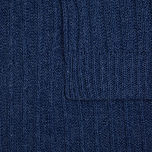 Плед Termoment, синий меланж