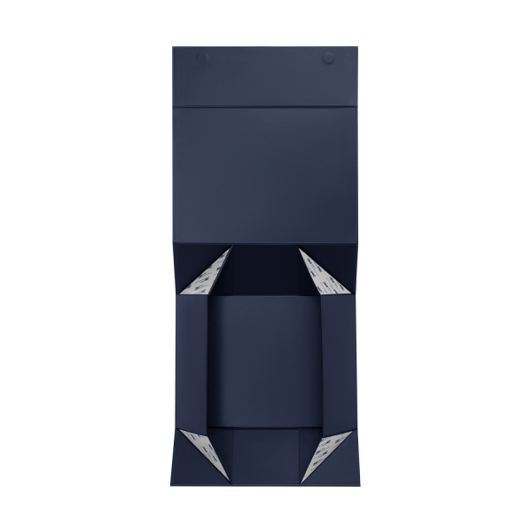 Подарочная коробка-трансформер средняя, синяя