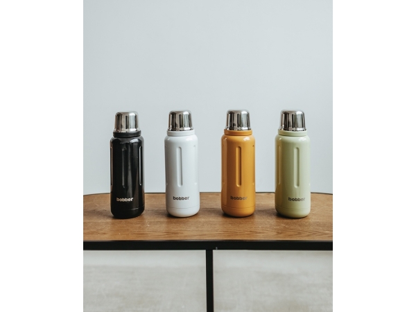 Термос для напитков, вакуумный, бытовой, тм "bobber". Объем 1 литр. Артикул Flask-1000 Ginger Tonic