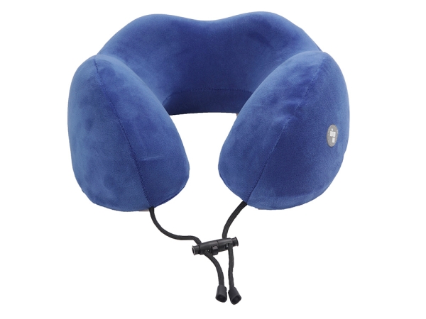 Подушка для путешествий с эффектом памяти Мемо "Bluewinder" Blue