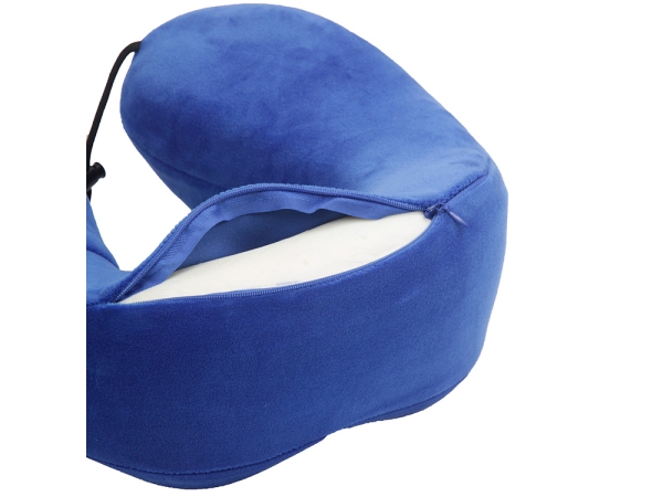 Подушка для путешествий с эффектом памяти Мемо "Bluewinder" Blue