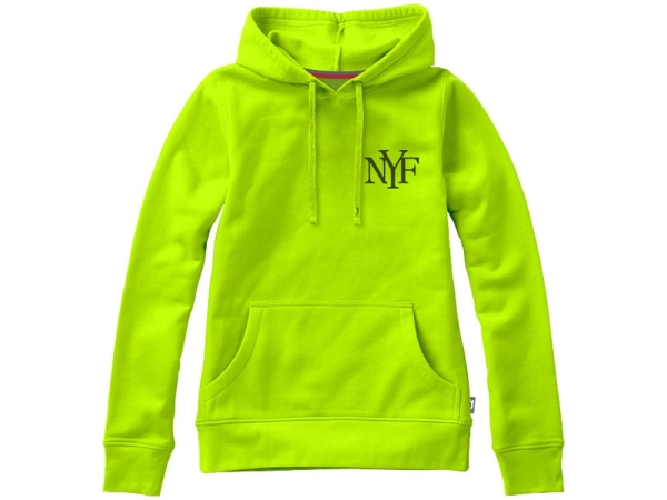Толстовка Alley мужская с капюшоном, зеленое яблоко