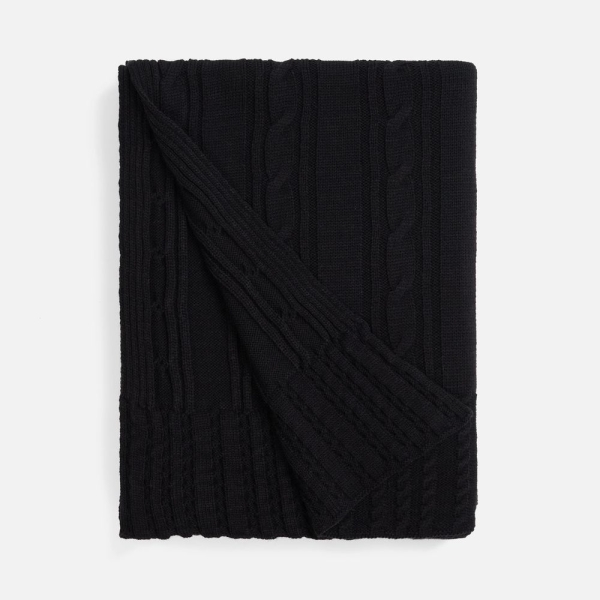 Плед Remitti, черный