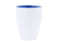 Керамическая кружка AKEBIA, 350 мл, белый/королевский синий Керамическая кружка AKEBIA, 350 мл, белый/королевский синий