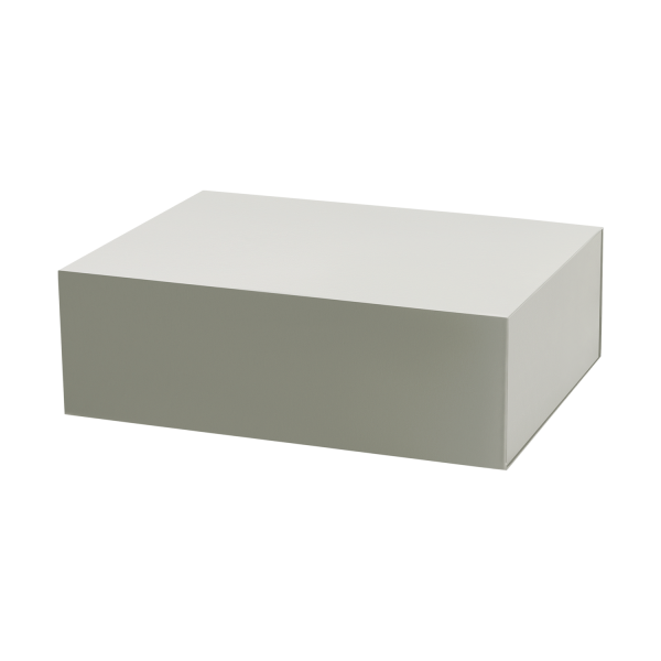 Подарочная коробка-трансформер средняя, серая