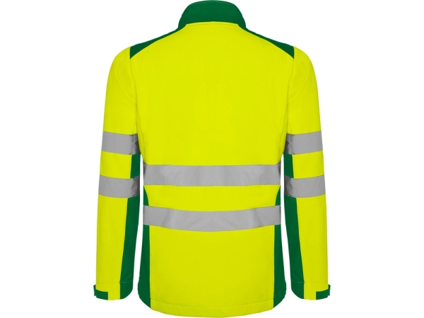 Куртка "Antares", садовый зеленый/неоновый желтый
