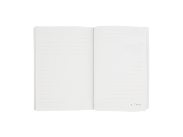 Блокнот Notebook, желтая искусcтвенная кожа с логотипом Dupont, формат А5, бумага: линованная