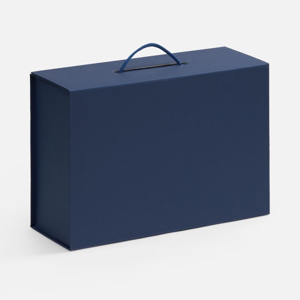 Коробка складная New Case Fold, темно-синяя