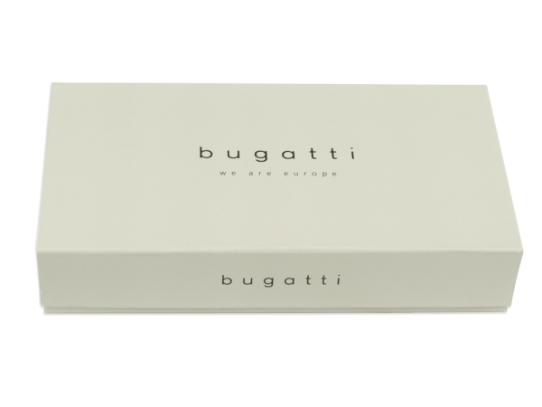 Кошелёк женский BUGATTI Sina, зеленый, воловья кожа/полиэстер, 19х3х11 см