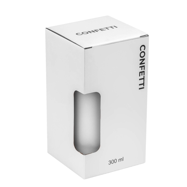 Термокружка CONFETTI 300мл. Белая полностью 6020.77