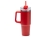 Термокружка «Крэнстон» с двойными стенками из переработанной нержавеющей стали, красный