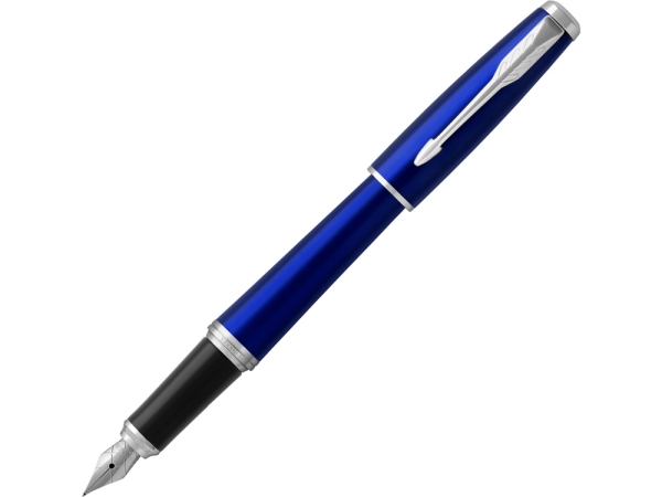 Ручка перьевая Parker Urban Core Nighsky Blue CT, синий/серебристый