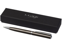 Ручка металлическая шариковая City, коричневый/серебристый Ручка металлическая шариковая City, коричневый/серебристый