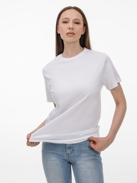 Футболка унисекс T-Bolka 180, белая