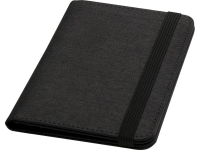 Ross Держатель паспорта с RFID-защитой из переработанного PET-пластика, сертифицированного согласно GRS - угольный Ross Держатель паспорта с RFID-защитой из переработанного PET-пластика, сертифицированного согласно GRS - угольный