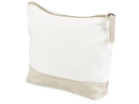 Косметичка хлопковая Cotton, белый/бежевый Косметичка хлопковая Cotton, белый/бежевый