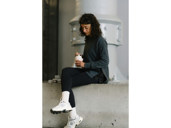 Банка для еды объемом 400 мл с ложкой-вилкой Stanley Legendary - Light pink