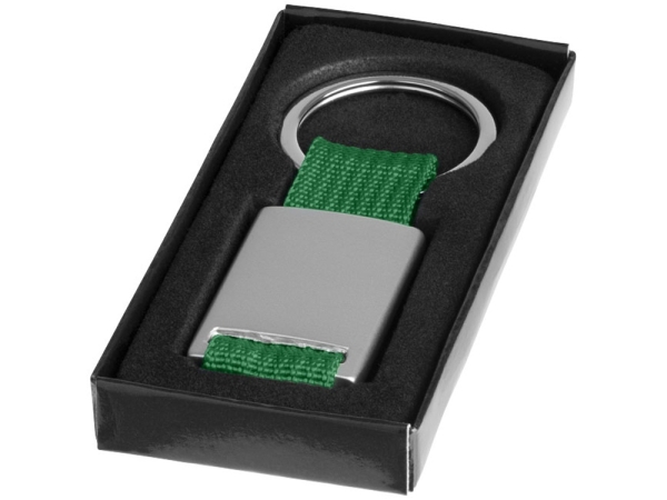 Брелок Alvaro, серебристый/зеленый