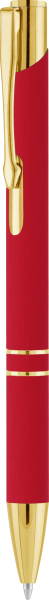 Ручка KOSKO SOFT GOLD Красная 1029.03