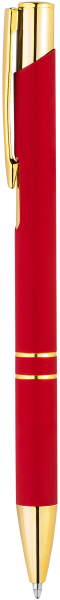 Ручка KOSKO SOFT GOLD Красная 1029.03