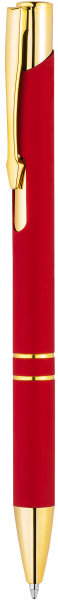 Ручка KOSKO SOFT GOLD Красная 1029.03
