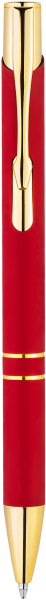 Ручка KOSKO SOFT GOLD Красная 1029.03