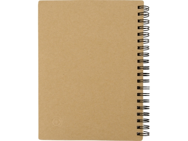 Блокнот "Priestly" с ручкой, черный