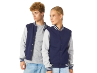 Бомбер «Oxford», темно-синий/серый меланж, унисекс Бомбер «Oxford», темно-синий/серый меланж, унисекс