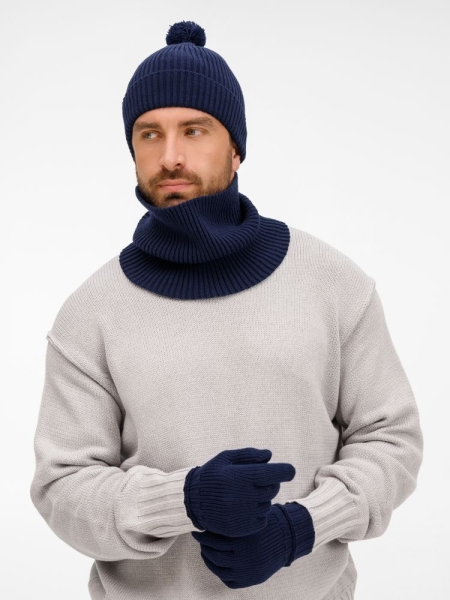 Шапка Catch Match, темно-синяя