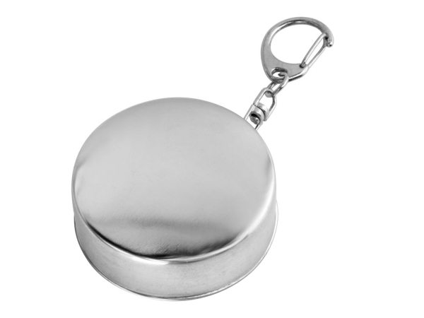 Набор «Подарочный»: фляга 510/2(рыжая кожа), 1,5 л+ 2 стаканчика+нож