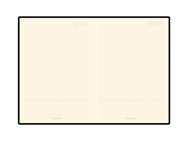 Ежедневник В5 недатированный «Leggenda», темно-синий NAVY