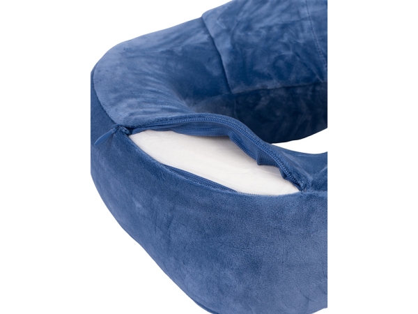 Подушка для путешествий с эффектом памяти Мемо "Bluewinder" Denim