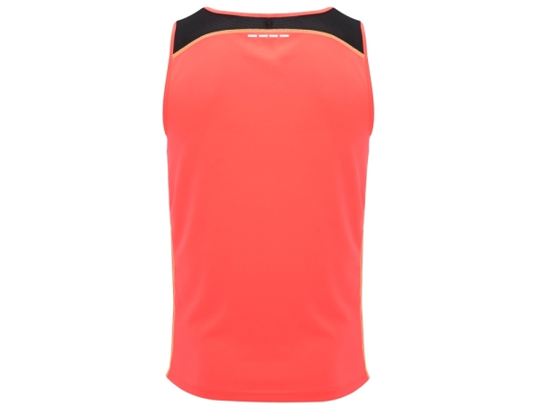 Майка "Misano" мужская, неоновый коралловый/черный