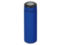 Вакуумный термос "Vacuum Flask C1", soft touch, 420мл, синий