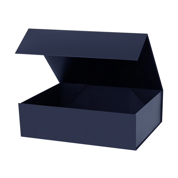 Подарочная коробка-трансформер большая, синяя