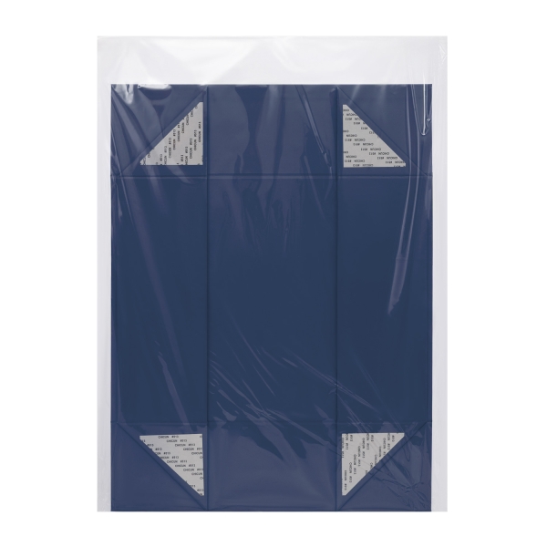 Подарочная коробка-трансформер большая, синяя