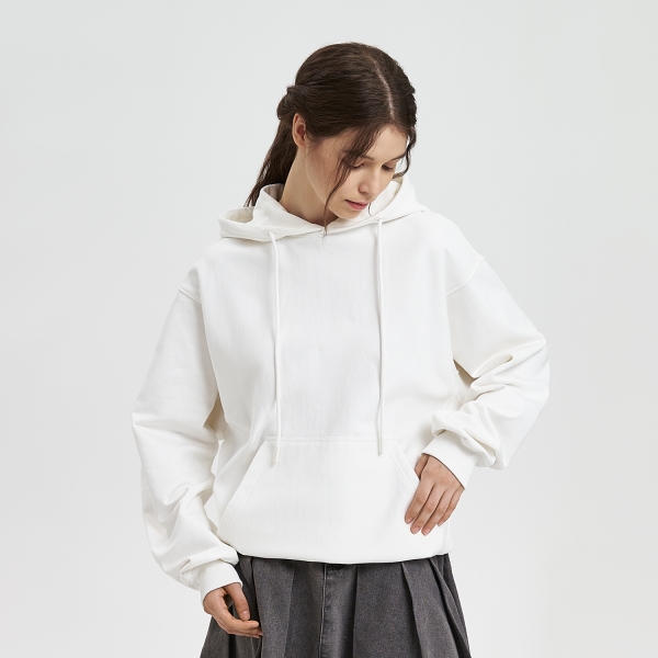 Худи релакс унисекс ADVENTURE, белый, размер M/L