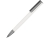 Ручка металлическая шариковая "Insomnia" софт-тач с зеркальным слоем, белая с серым