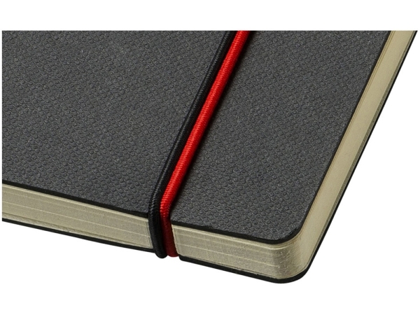 Блокнот А5 Cuppia, черный/красный