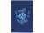 Блокнот Brinc А5, ярко-синий/серебристый