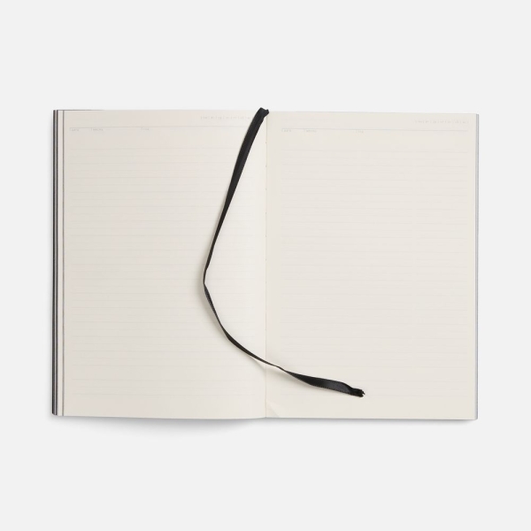 Ежедневник Flat, недатированный, черный