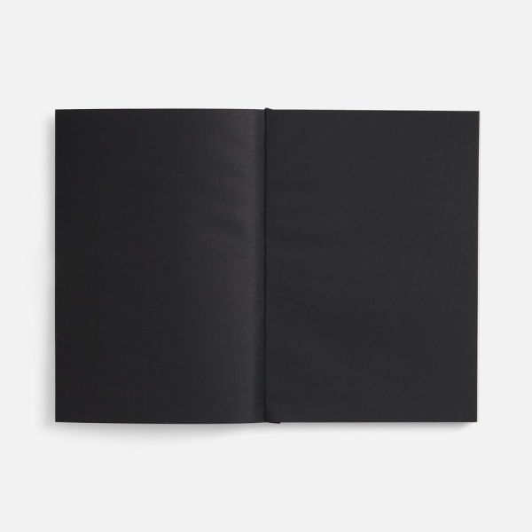 Ежедневник Flat, недатированный, черный